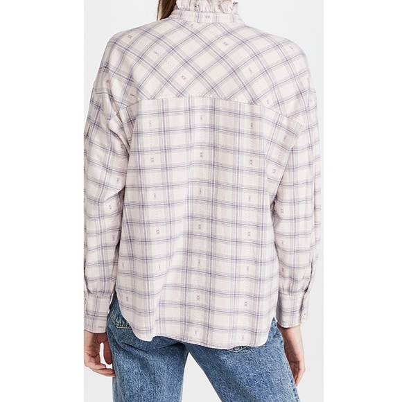 Xirena Jensen Plaid Flannel Snap Button Shirt - Picture 5 of 13